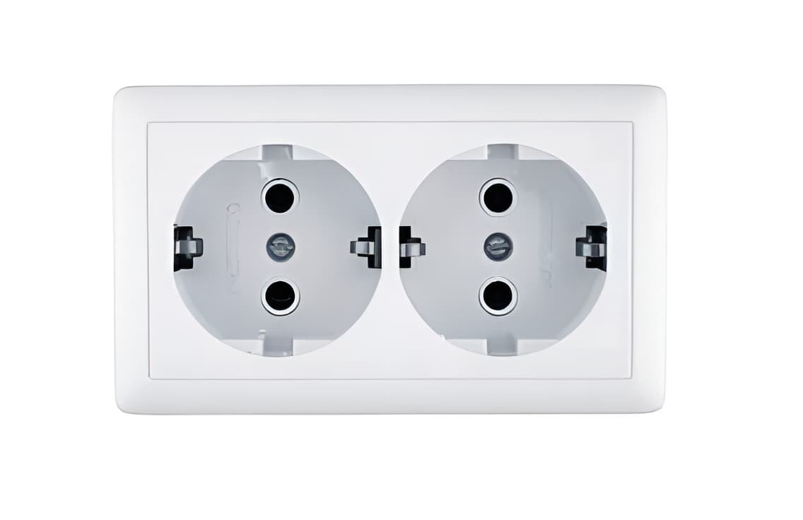 Розетка двойная (RA16-238-B)<br>